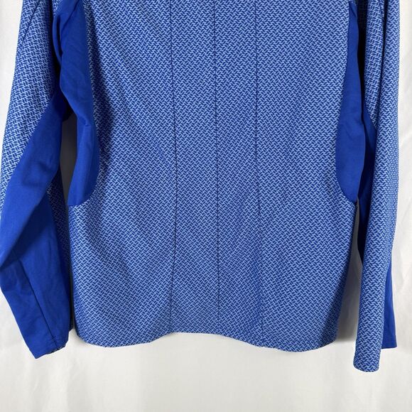 Kansas City Royals Sweater Women's Large Blue 1/4 Zip Long Sleeve Antigua - Picture 11 of 11